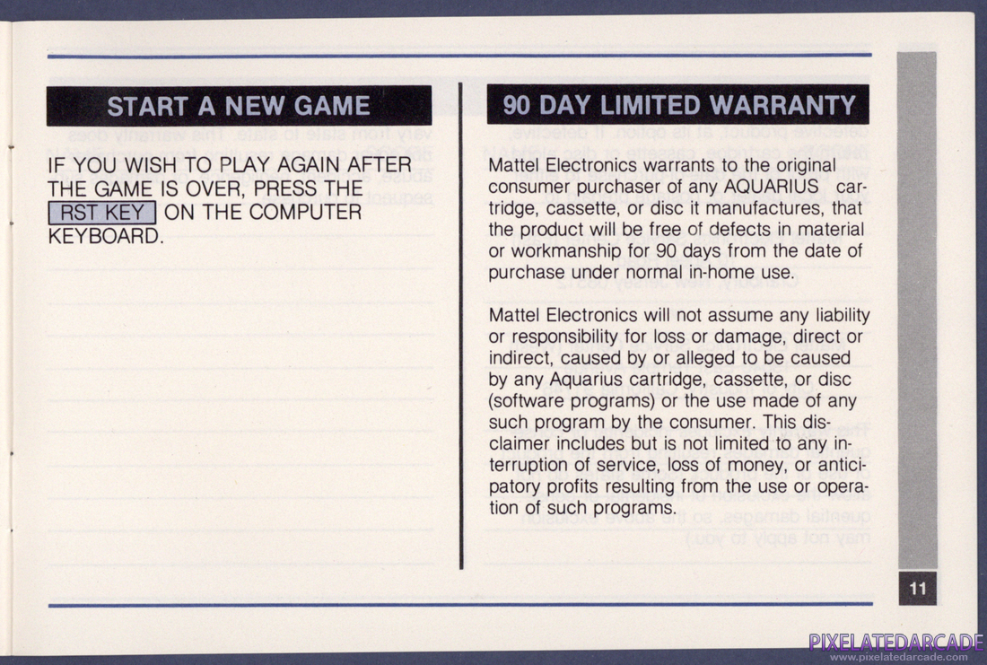 Astrosmash: Instruction Manual - Page 11