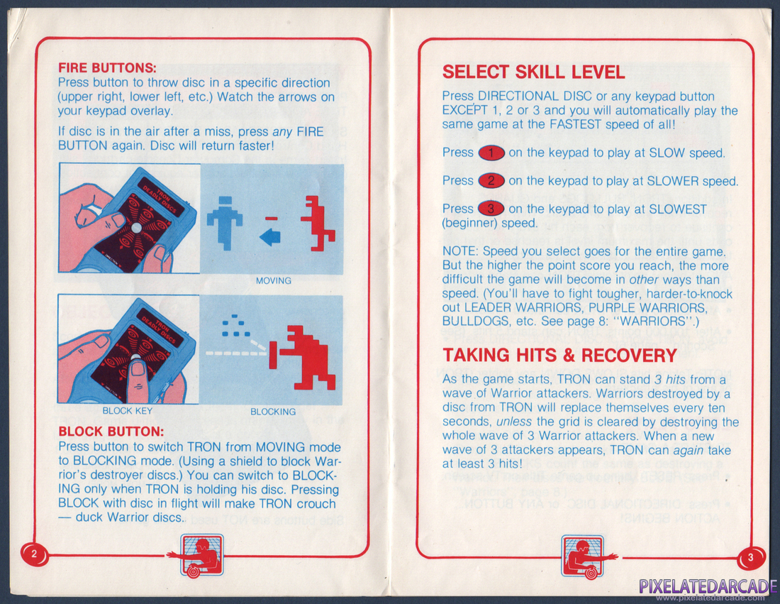 TRON: Deadly Discs: Instruction Manual - Page 3