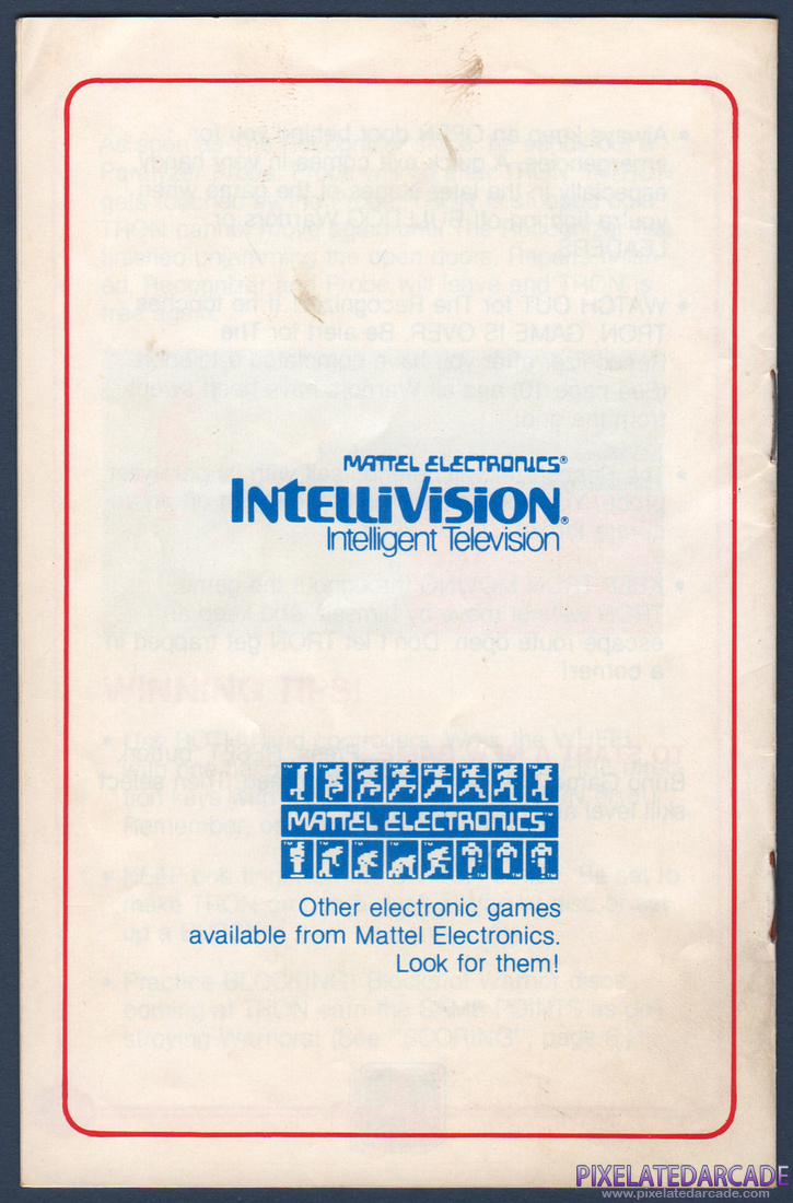TRON: Deadly Discs: Instruction Manual - Page 9