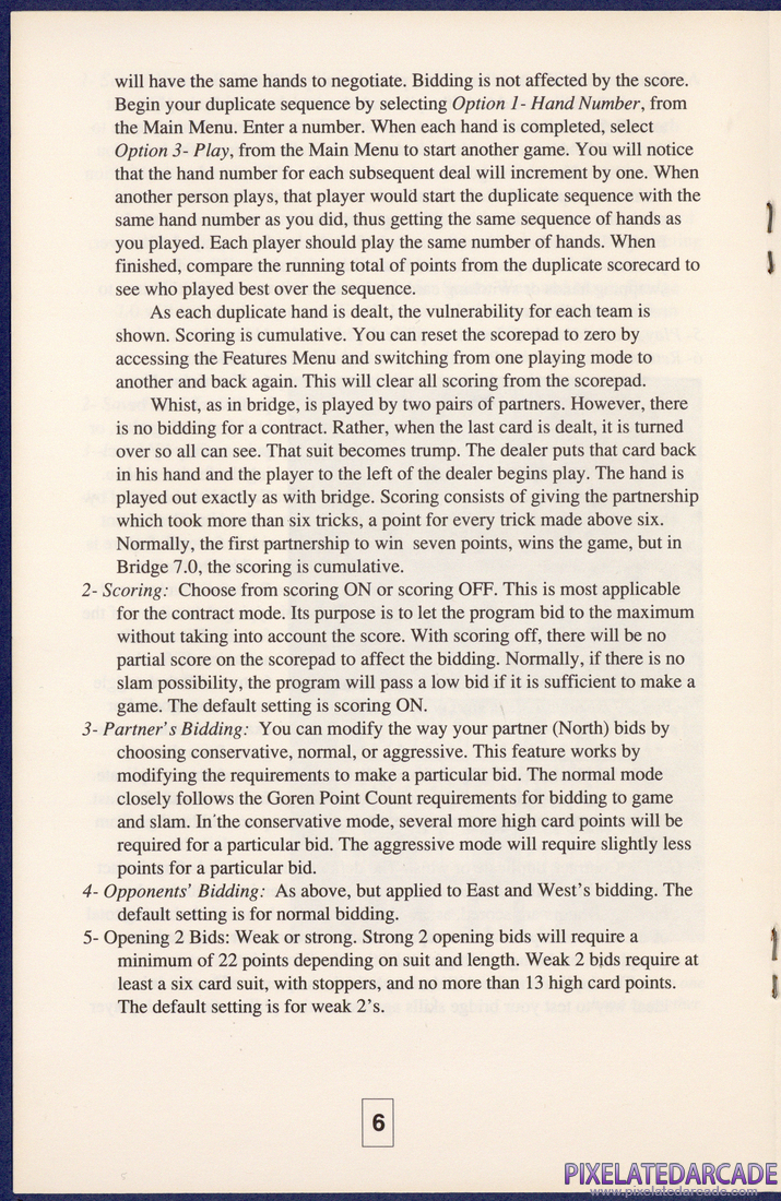 Bridge 7.0: Instruction Manual - Page 6