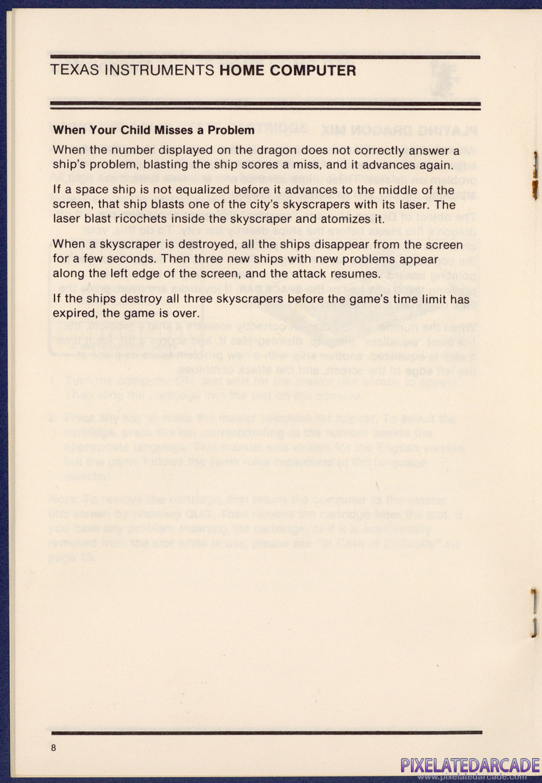 Dragon Mix: Instruction Manual - Page 8