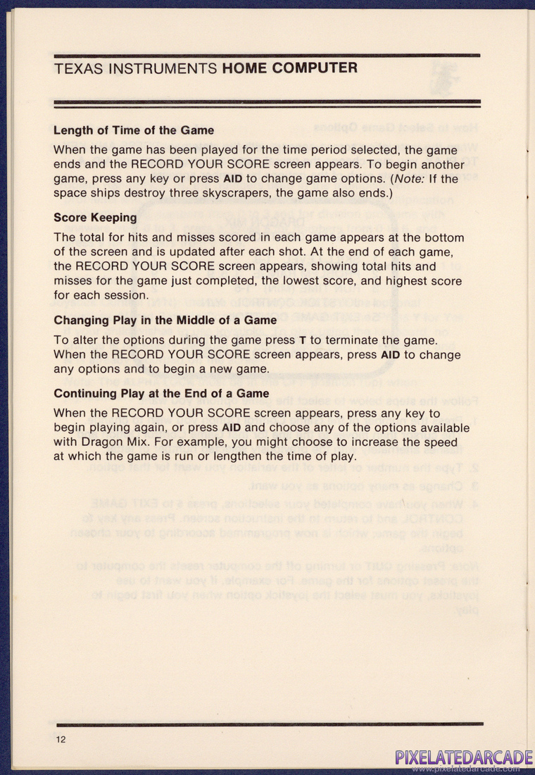 Dragon Mix: Instruction Manual - Page 12