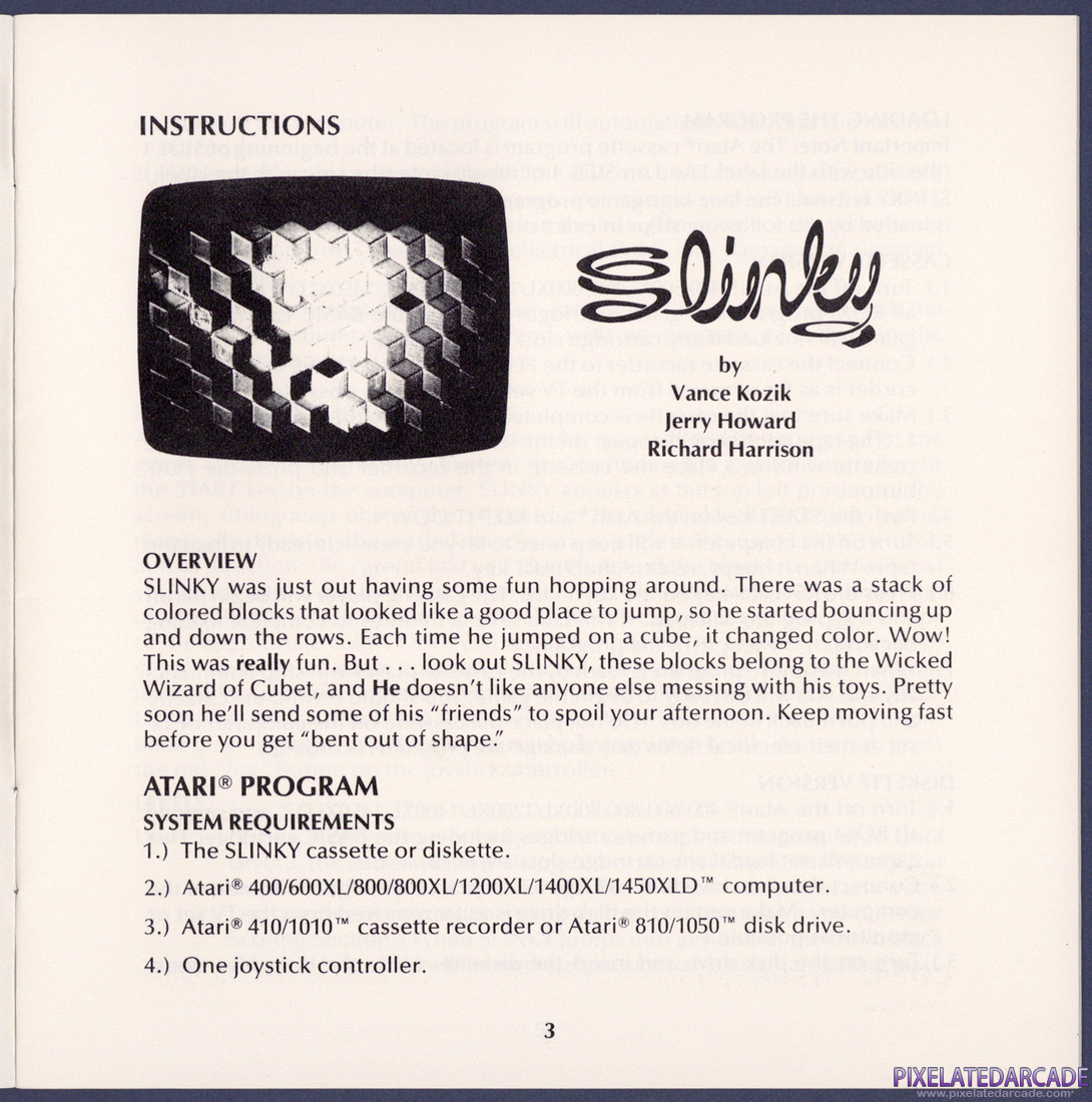 Slinky: Instruction Manual - Page 3