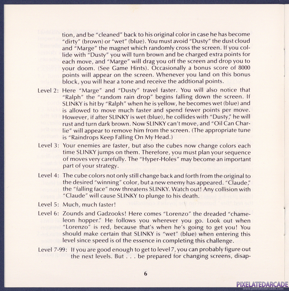Slinky: Instruction Manual - Page 6