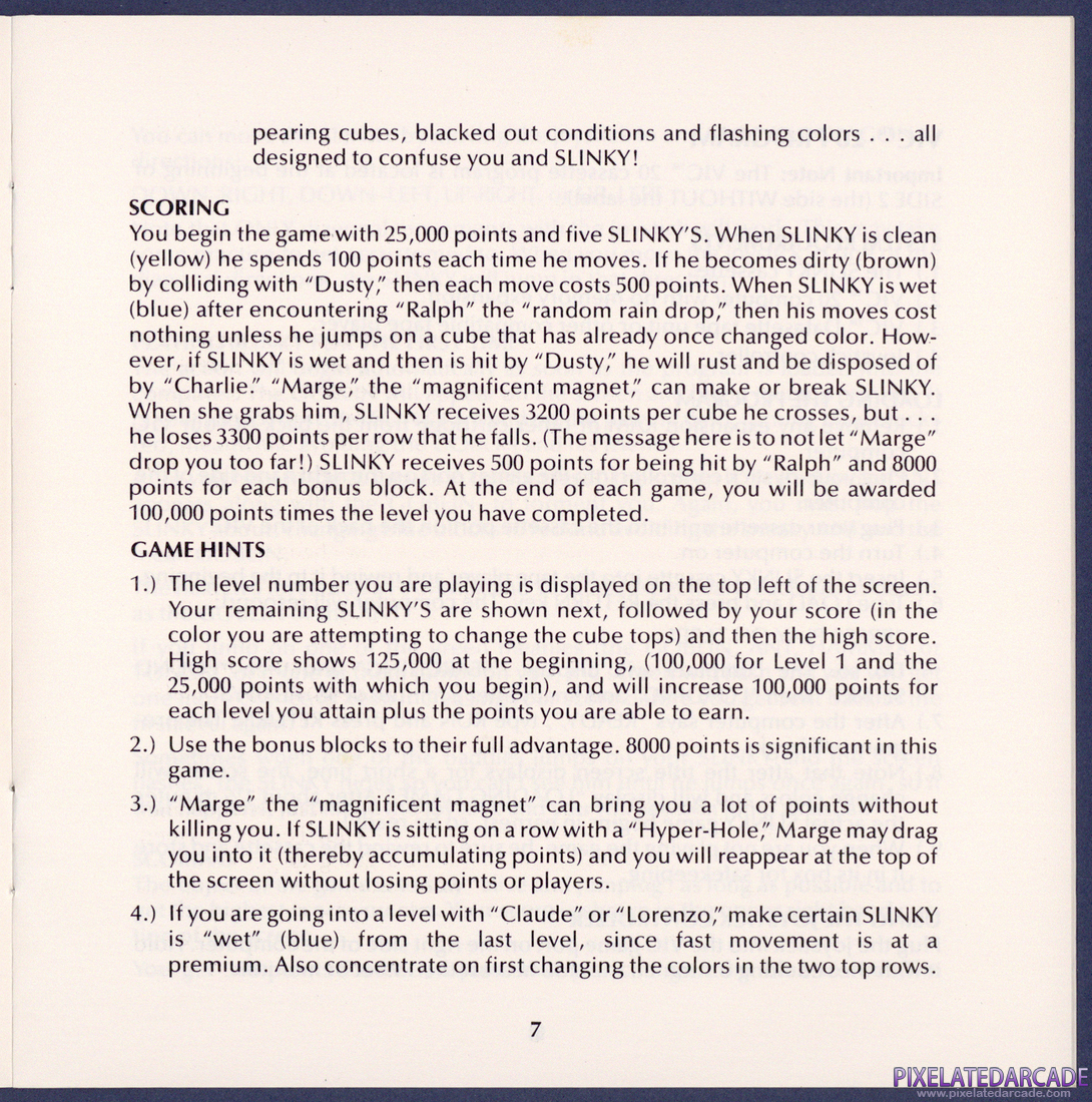 Slinky: Instruction Manual - Page 7