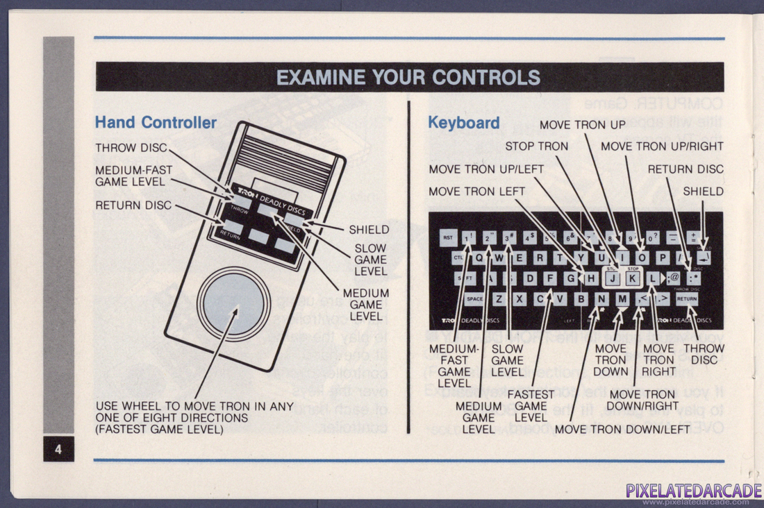 TRON: Deadly Discs: Instruction Manual - Page 4