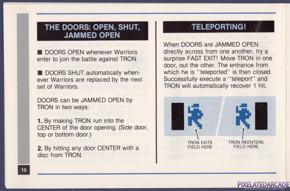 TRON: Deadly Discs: Instruction Manual - Page 10