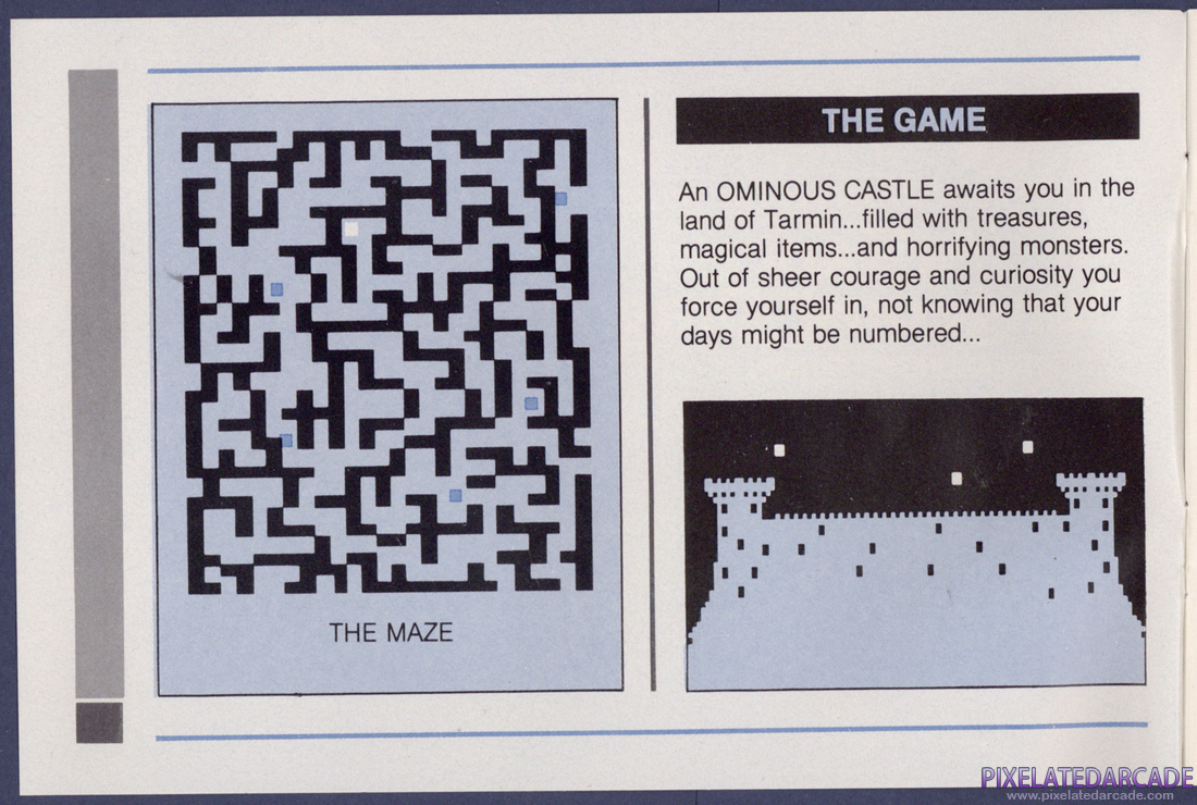 Advanced Dungeons & Dragons: Treasure of Tarmin Cartridge: Instruction Manual - Page 0