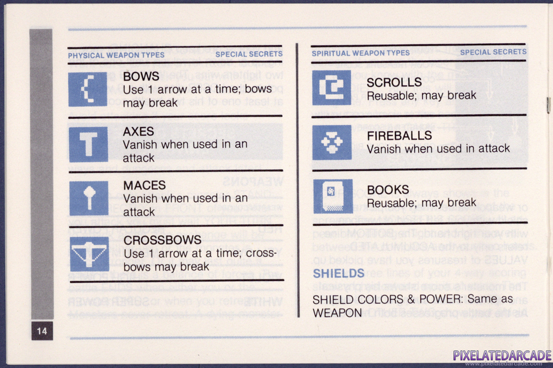 Advanced Dungeons & Dragons: Treasure of Tarmin Cartridge: Instruction Manual - Page 14
