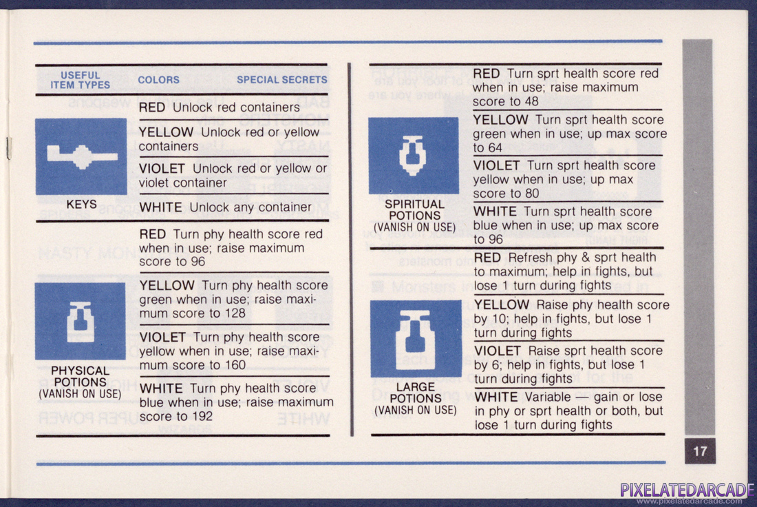 Advanced Dungeons & Dragons: Treasure of Tarmin Cartridge: Instruction Manual - Page 17