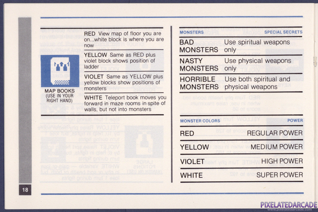 Advanced Dungeons & Dragons: Treasure of Tarmin Cartridge: Instruction Manual - Page 18