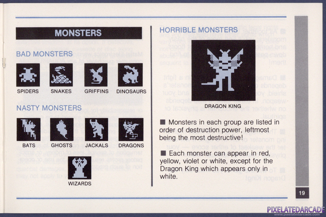 Advanced Dungeons & Dragons: Treasure of Tarmin Cartridge: Instruction Manual - Page 19