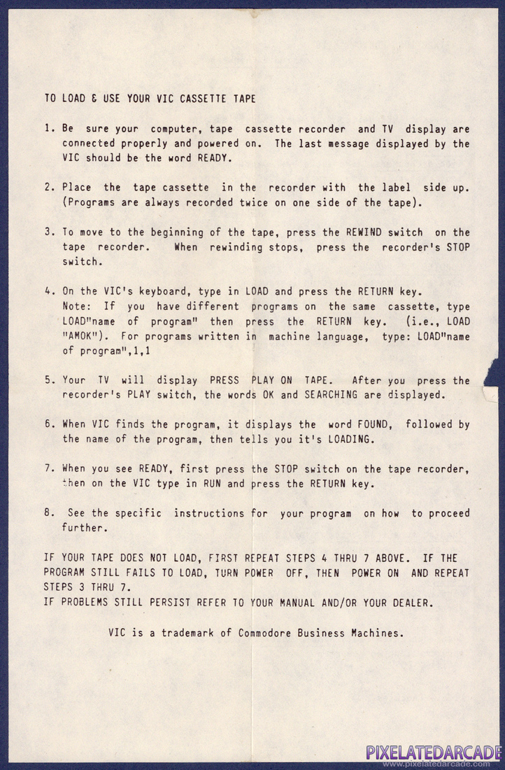 Kiddie Checkers: Instruction Manual - Back