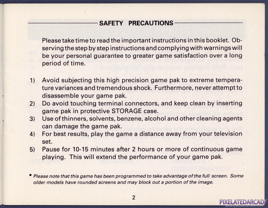 Amagon: Instruction Manual - Page 2