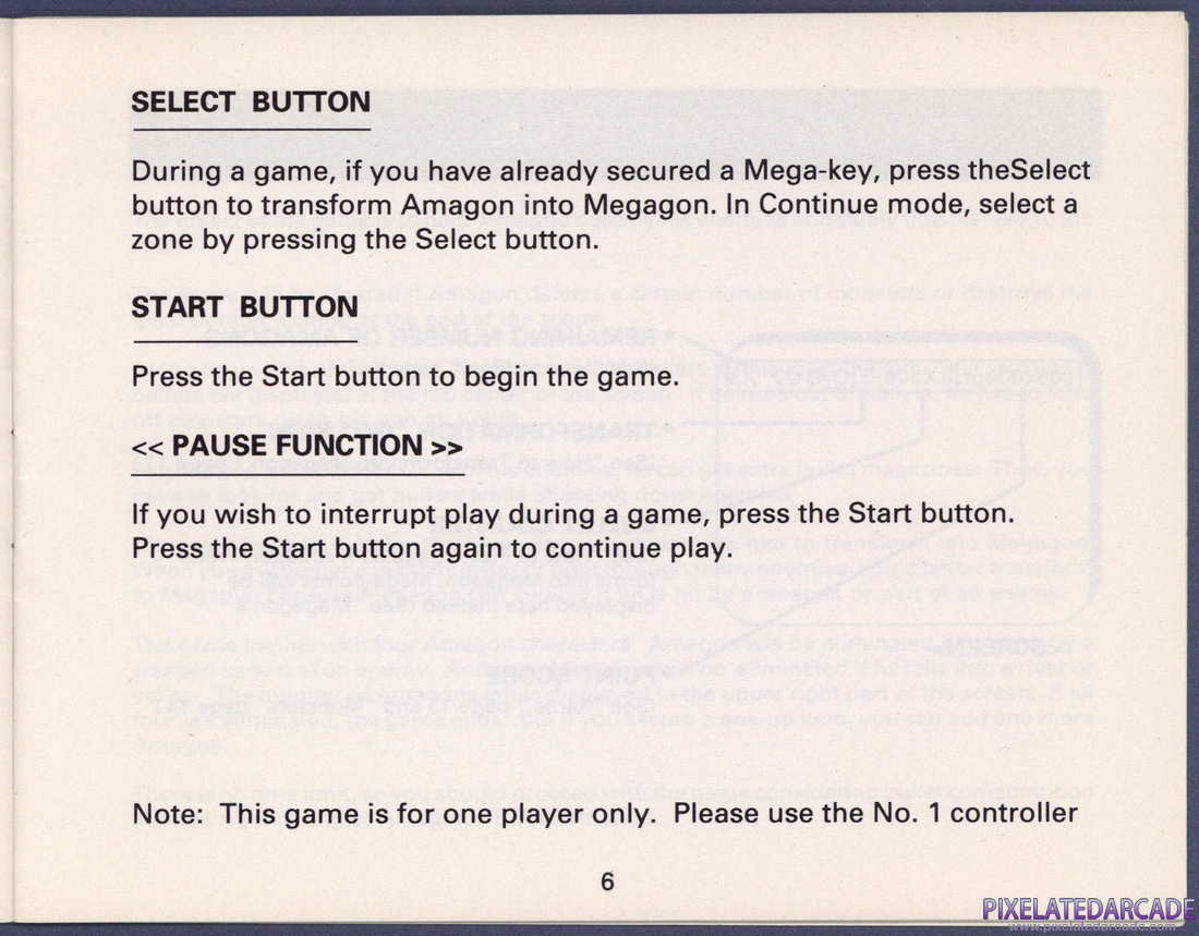 Amagon: Instruction Manual - Page 6