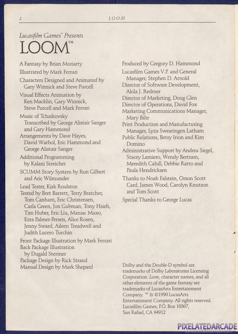 Loom: Instruction Manual - Page 2