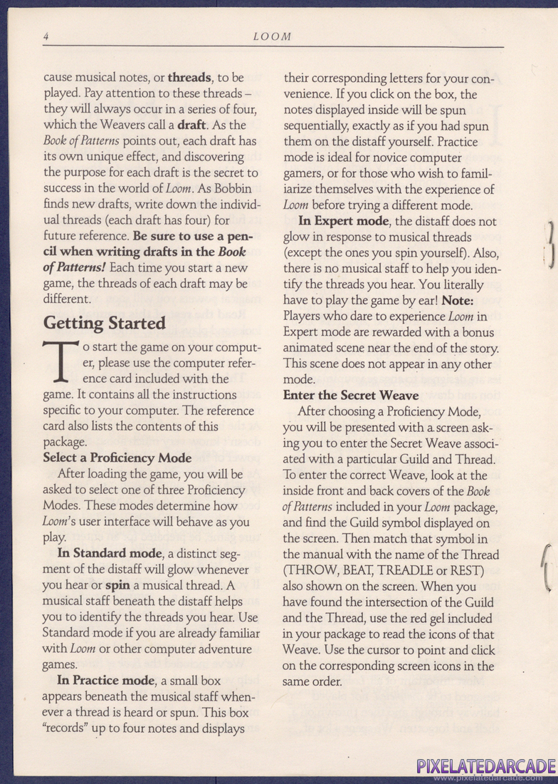 Loom: Instruction Manual - Page 4