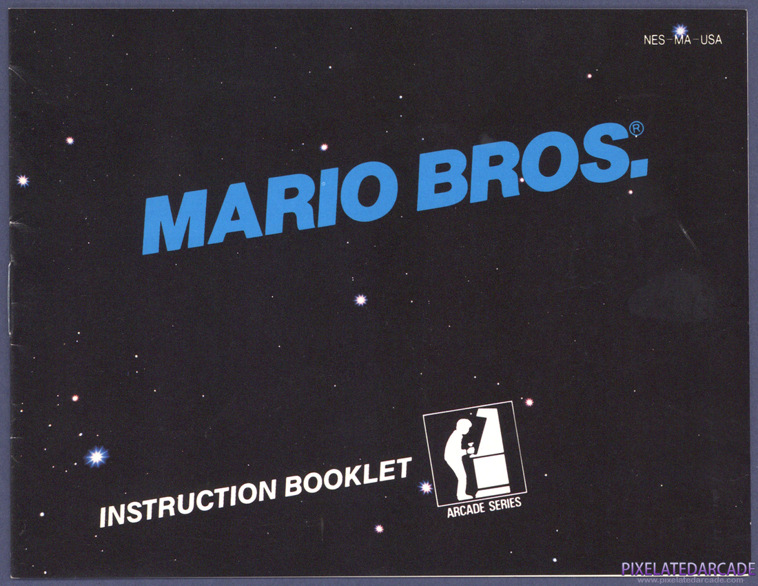 Mario Bros.: Instruction Manual - Front Cover