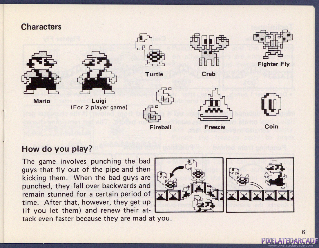 Mario Bros.: Instruction Manual - Page 6