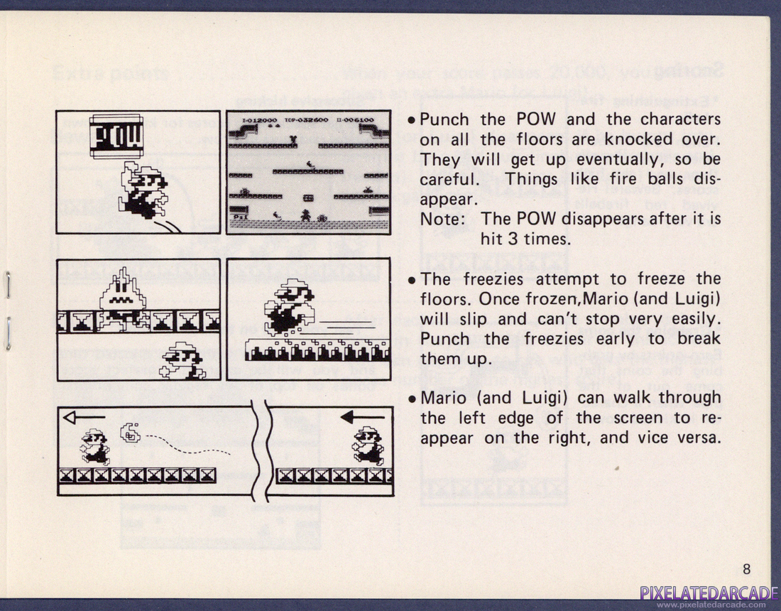 Mario Bros.: Instruction Manual - Page 8