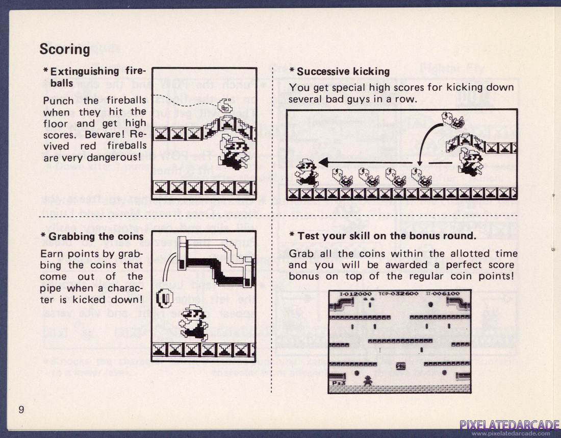Mario Bros.: Instruction Manual - Page 9