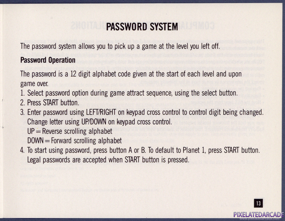 Solar Jetman: Hunt for the Golden Warpship: Instruction Manual - Page 13