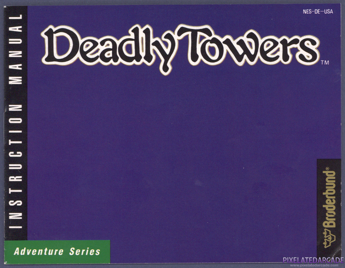 Deadly Towers: Instruction Manual - Front Cover