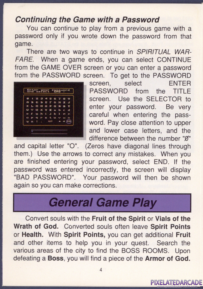 Spiritual Warfare: Instruction Manual - Page 4