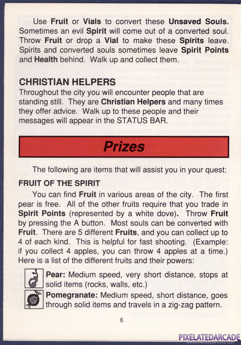 Spiritual Warfare: Instruction Manual - Page 6