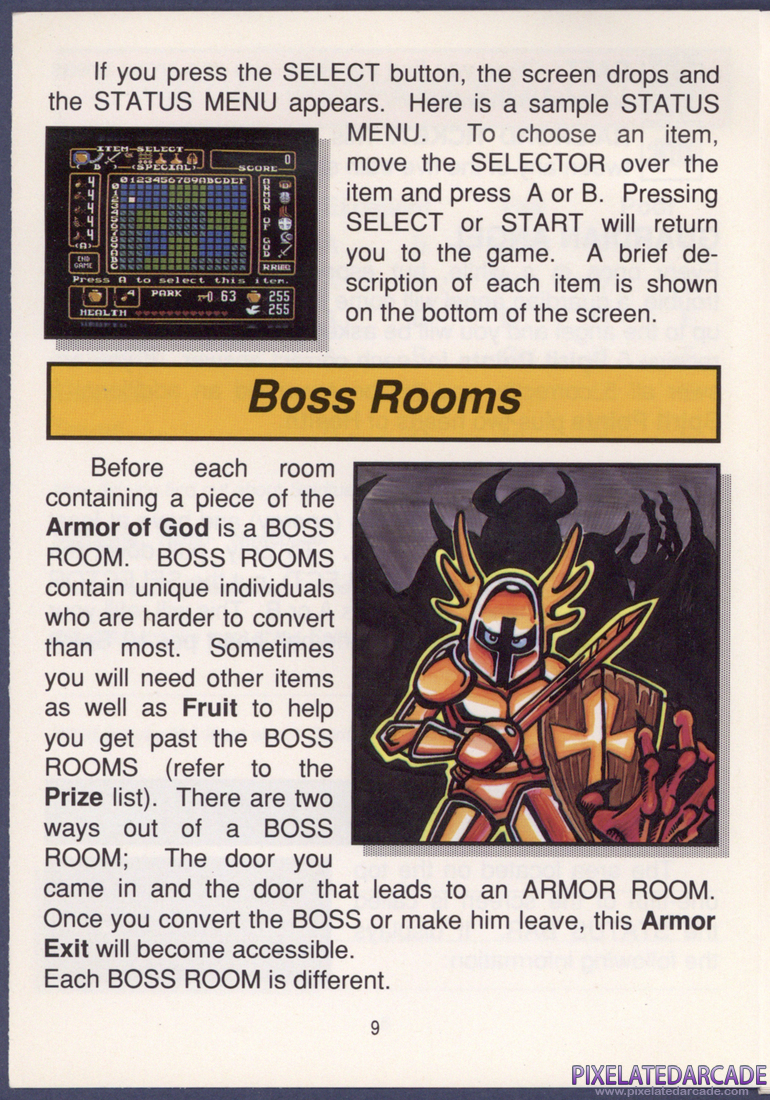 Spiritual Warfare: Instruction Manual - Page 9