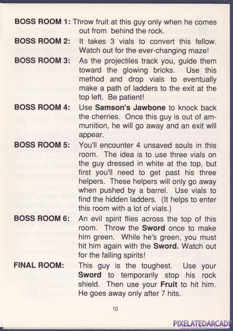 Spiritual Warfare: Instruction Manual - Page 10