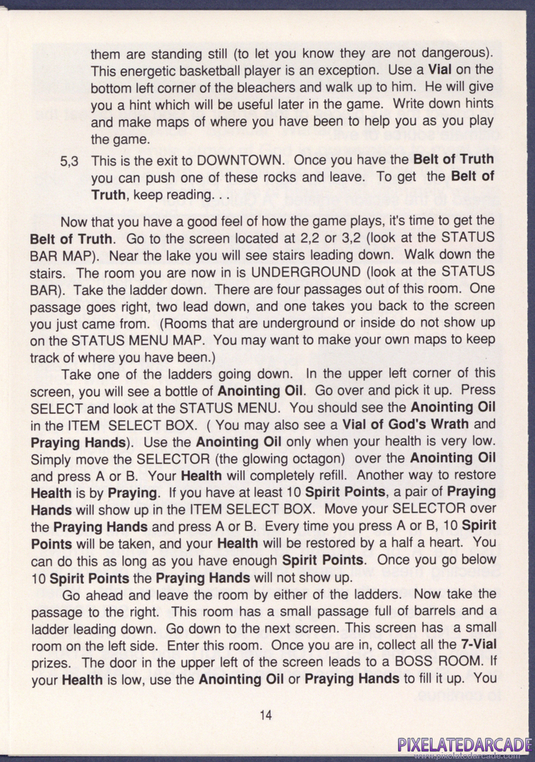 Spiritual Warfare: Instruction Manual - Page 14