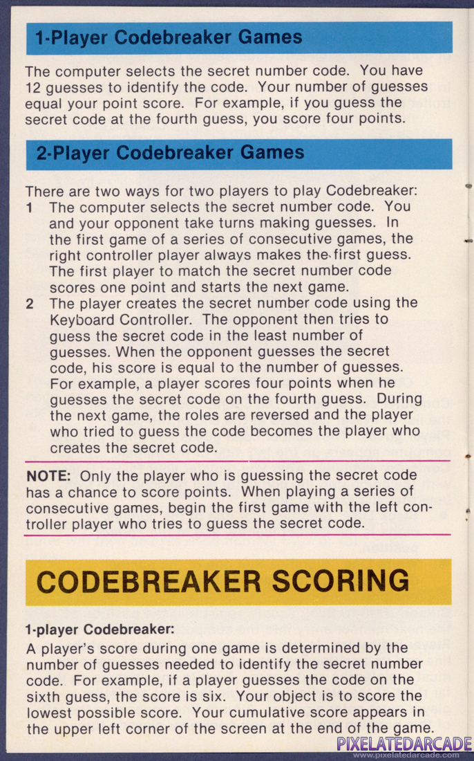 Codebreaker: Instruction Manual - Page 4