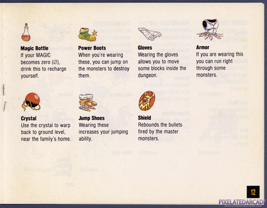 Legacy of the Wizard: Instruction Manual - Page 12