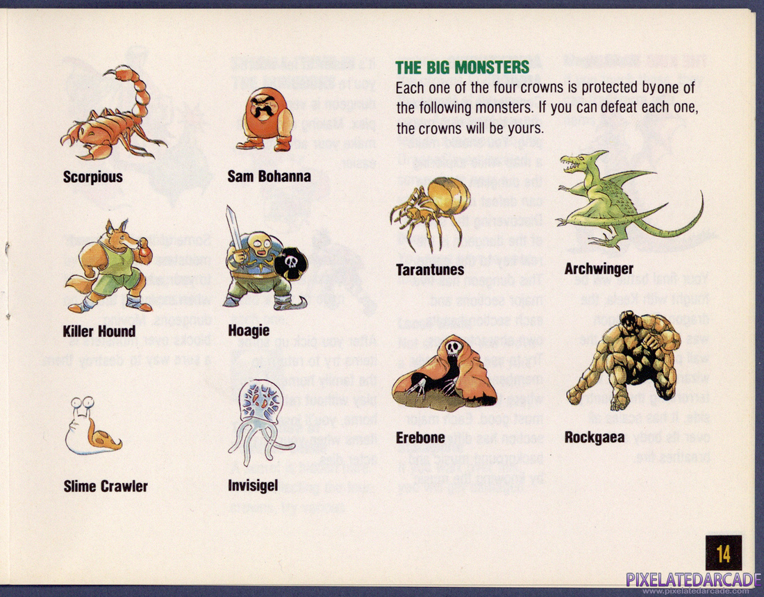 Legacy of the Wizard: Instruction Manual - Page 14