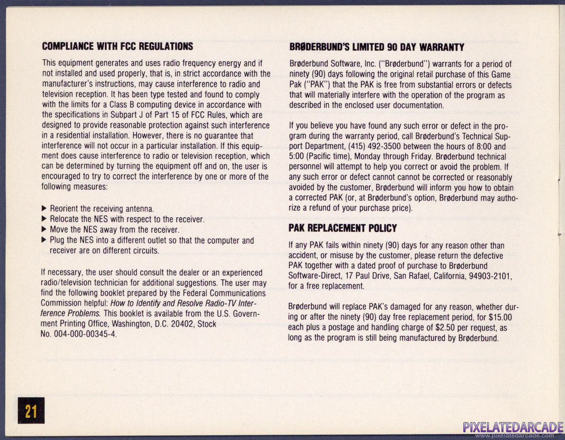 Legacy of the Wizard: Instruction Manual - Page 21