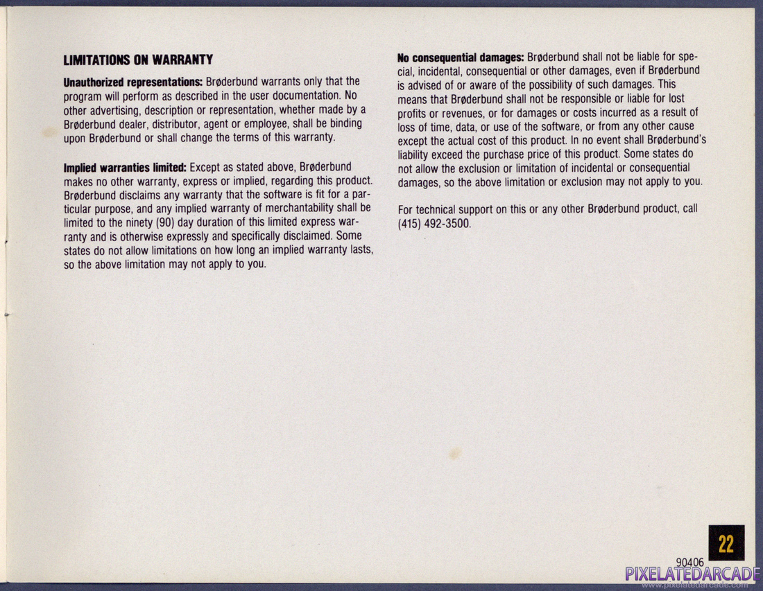 Legacy of the Wizard: Instruction Manual - Page 22