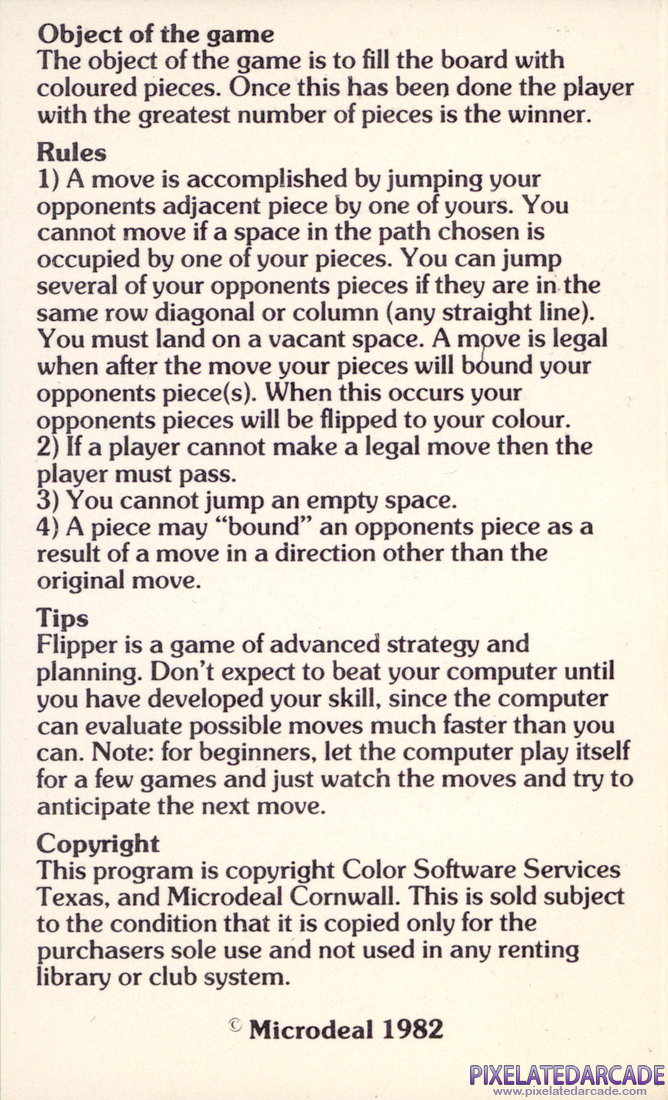 Flipper: Instruction Manual - Page 2
