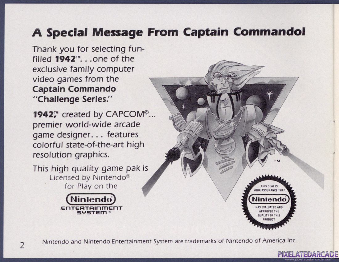 1942: Instruction Manual - Page 2