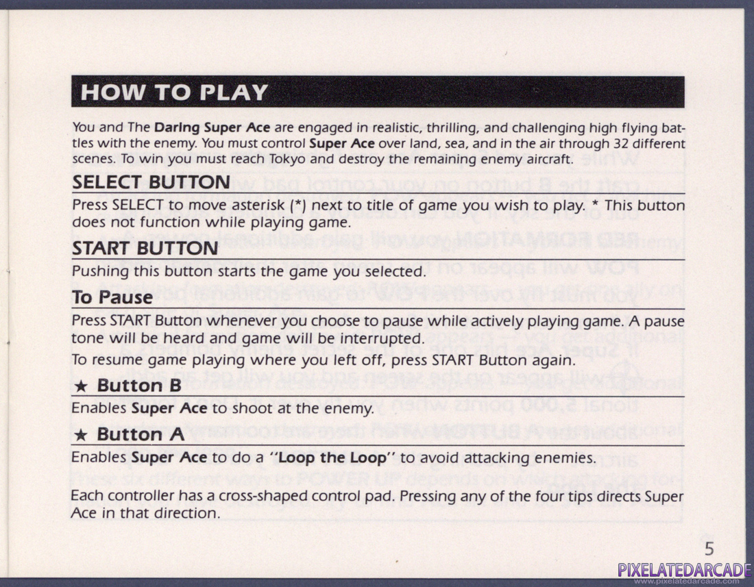 1942: Instruction Manual - Page 5