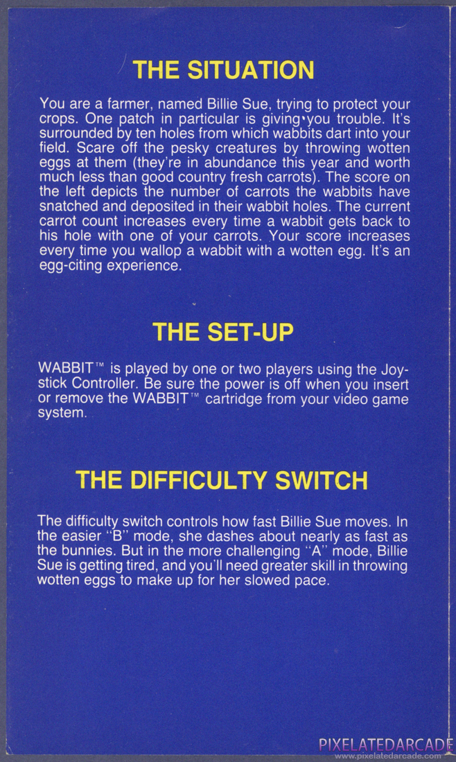 Wabbit: Instruction Manual - Page 2
