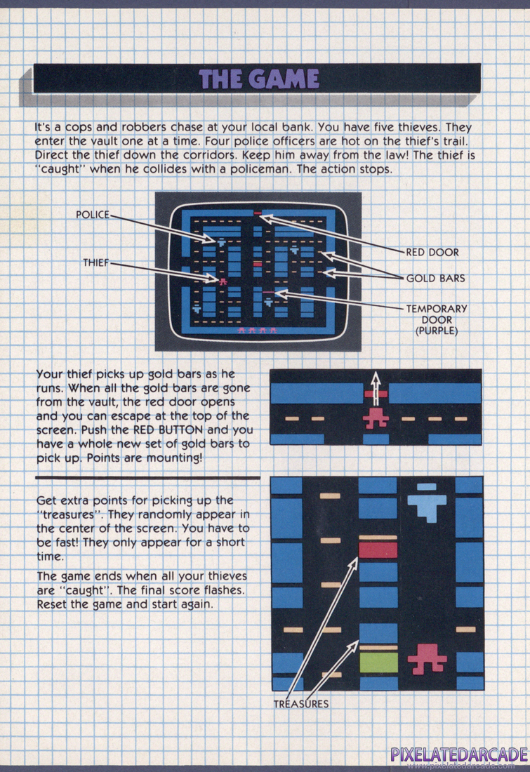 Lock 'n' Chase: Instruction Manual - Page 2