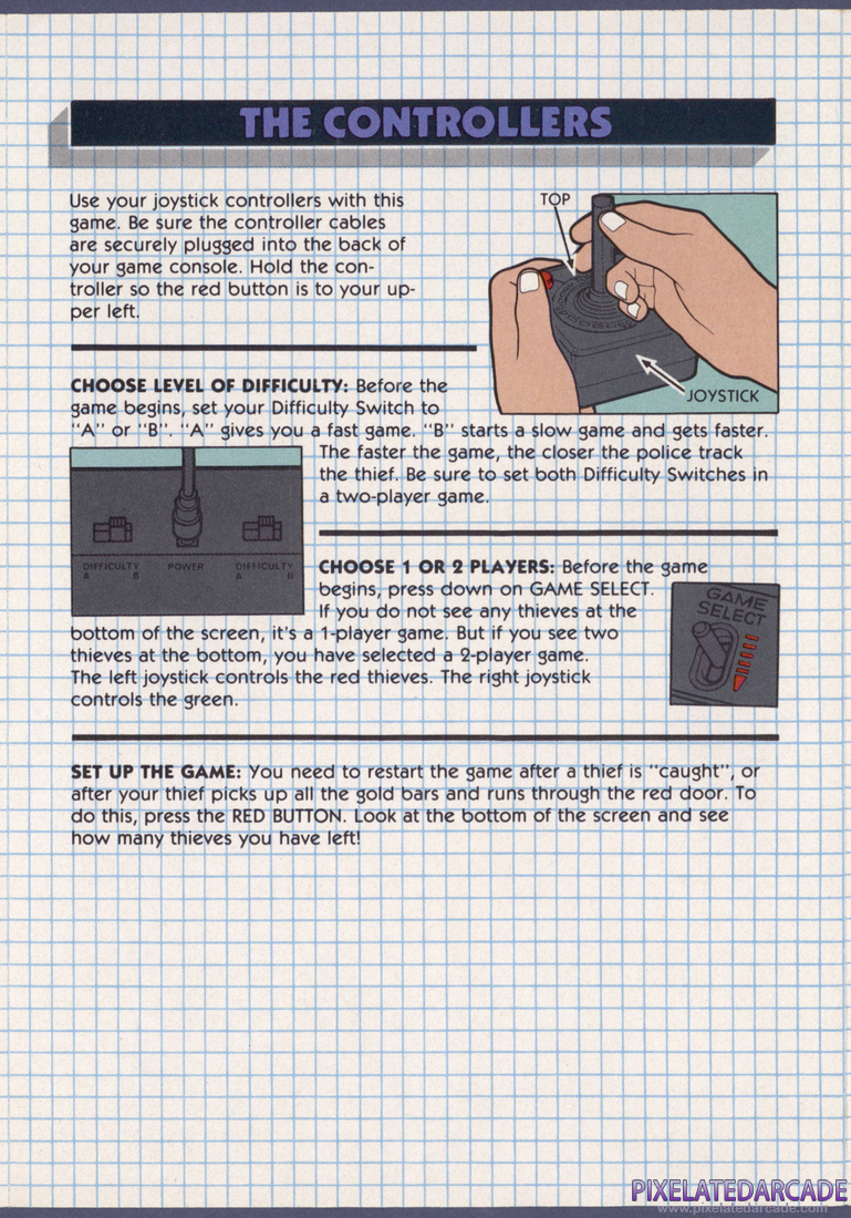 Lock 'n' Chase: Instruction Manual - Page 3