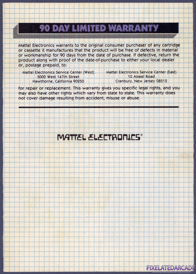 Lock 'n' Chase: Instruction Manual - Page 6