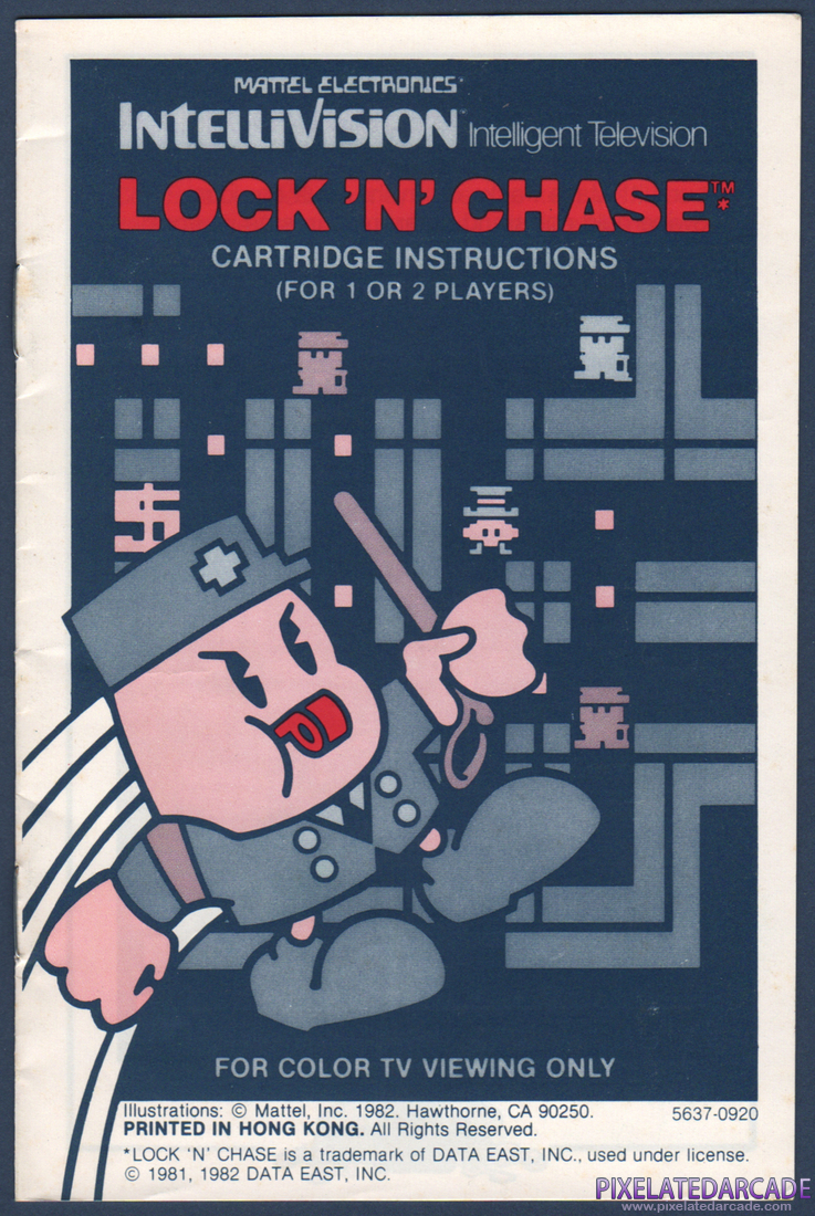 Lock 'n' Chase: Instruction Manual - Page 1
