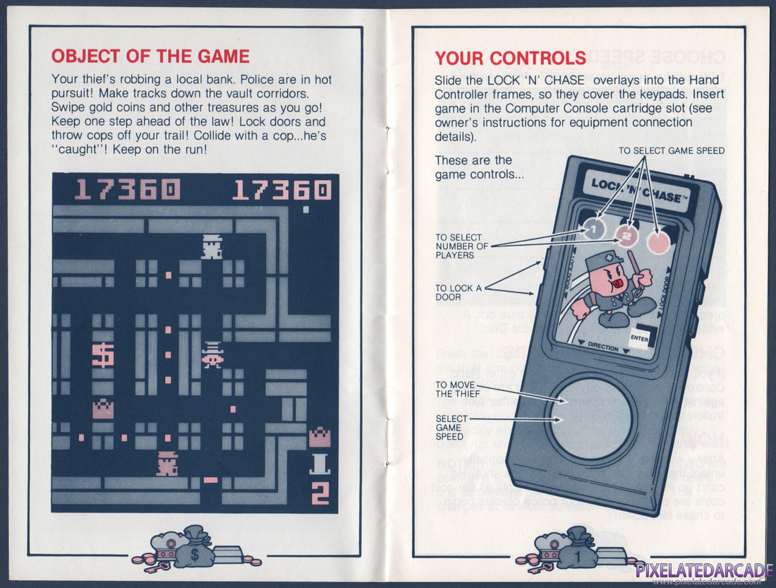 Lock 'n' Chase: Instruction Manual - Page 2