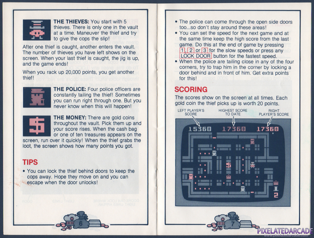 Lock 'n' Chase: Instruction Manual - Page 5