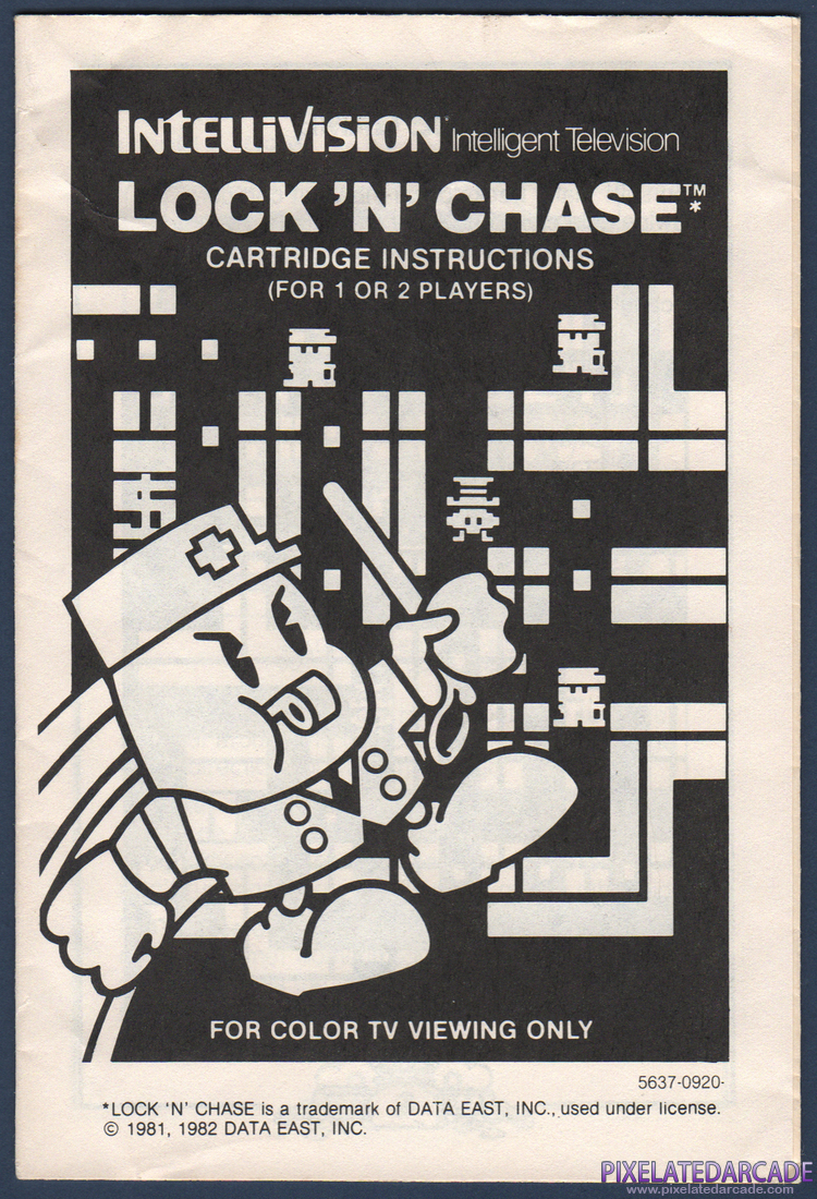 Lock 'n' Chase: Instruction Manual - Page 1