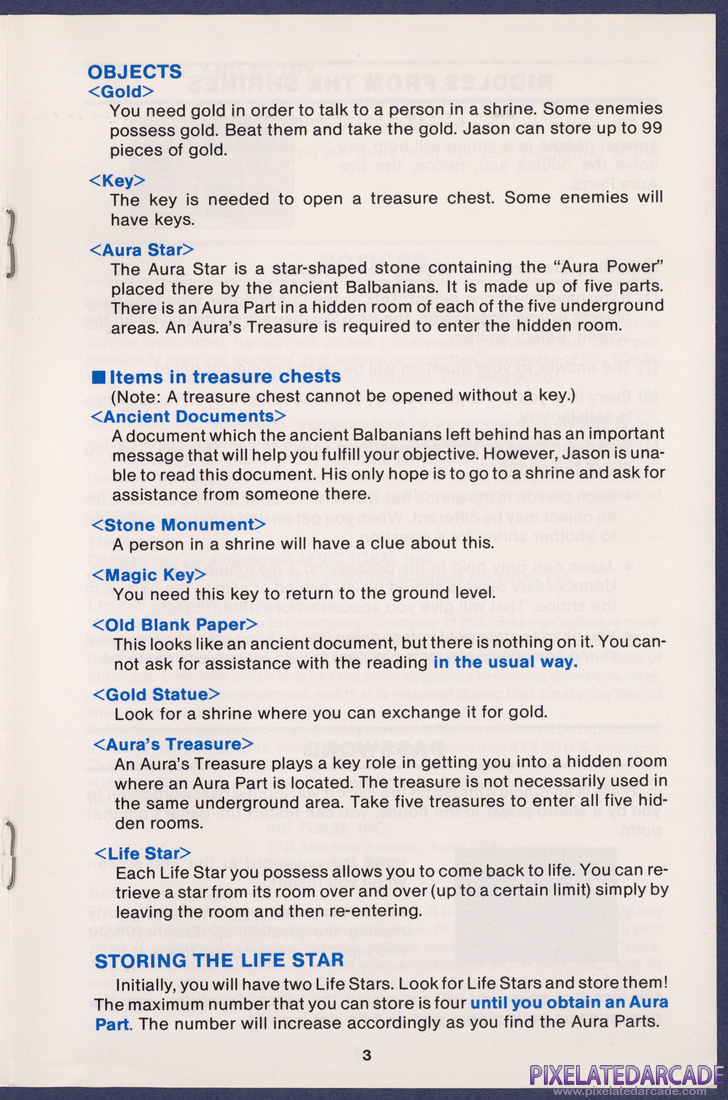 Aigina's Prophecy: Instruction Manual - Page 3
