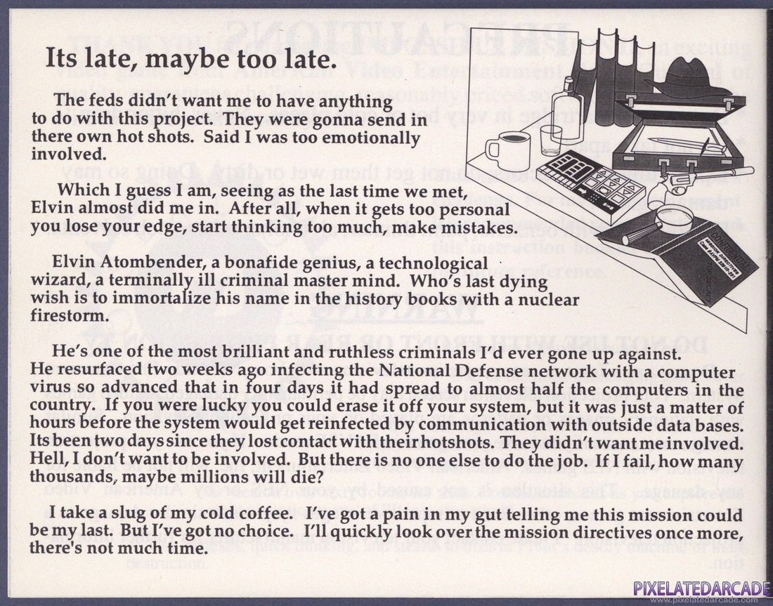 Impossible Mission II: Instruction Manual - Page 3